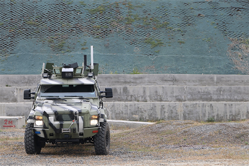 Illustration for article titled Ukraine's Autonomous Car Can Beat Up Your Autonomous Car